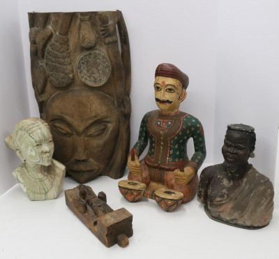 Image for Lot 5 Cultural Castings, Carvings