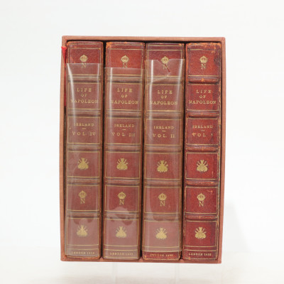 Image for Lot W. H Ireland - Life of Napoleon - 4 Vol. 1823-1828