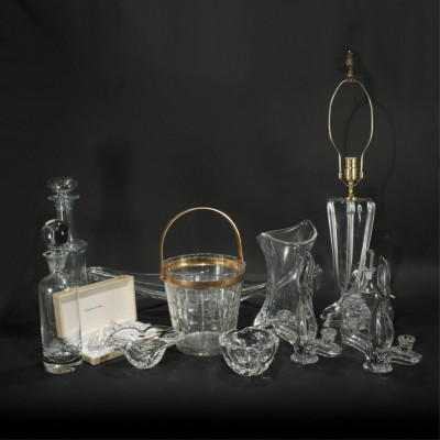 Image for Lot Group of Sevres Crystal & Additions