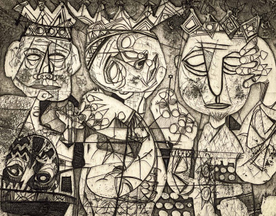 Title Norman Gorbaty  - The Three Kings / Artist