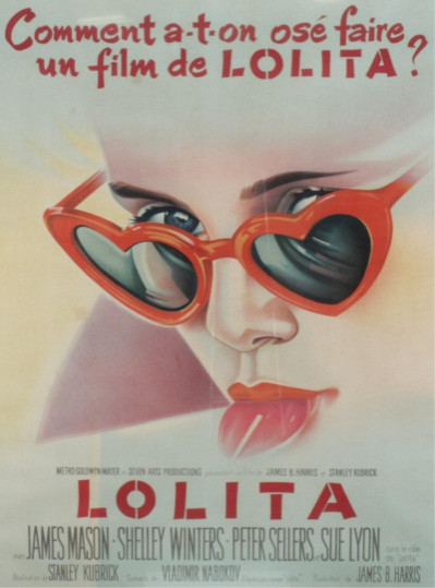 Image for Lot Vintage French Lolita Movie Poster, c.1962