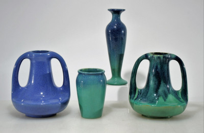 Image for Lot Attr. Muncie - 4 Pottery Vases