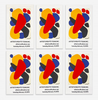 Image for Lot Alexander Calder - 6 Exhibition Posters