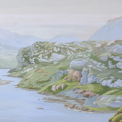 Title Richard  Chiriani - Loch Sha Ula, Dures, Scotland  (1983) / Artist