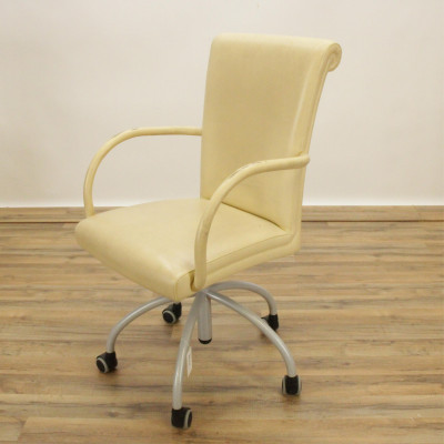 Image for Lot Poltrona Frau Leather &apos;Vittoria&apos; Office Chair