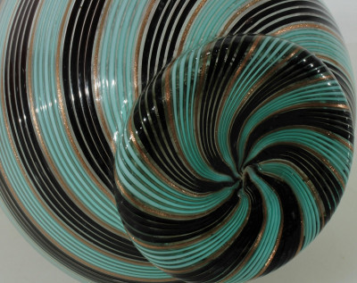 Image 3 of lot 2 Murano Glass Vases, possibly Venini