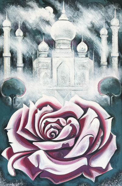 Image for Lot Lowell Nesbitt - The Indian Rose