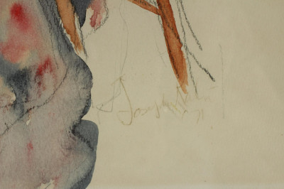 Image 8 of lot 3 Drawings 20th C.- Saporetti, Kahn, others