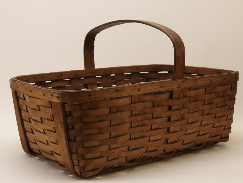 Image 2 of lot 3 Handled Woven Baskets