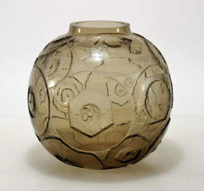 Image for Lot Daum Nancy - Acid Etched Glass Vase, 1930