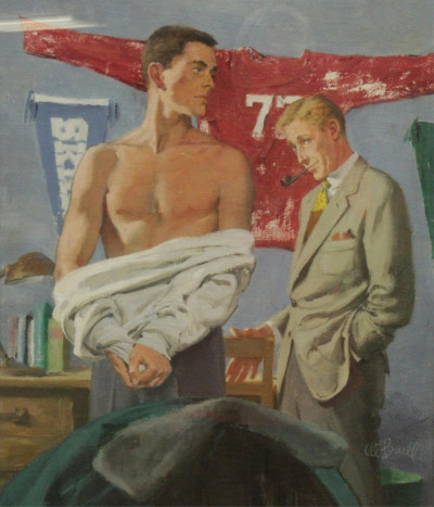 Alfred Leslie Buell, Job To Be Done, 1953, O/M