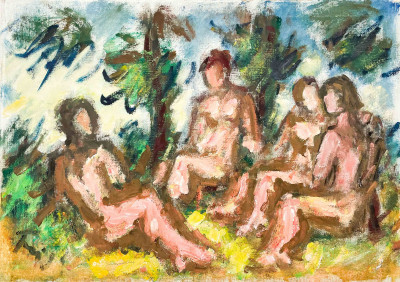 Friedrich Feigl - Four Nudes