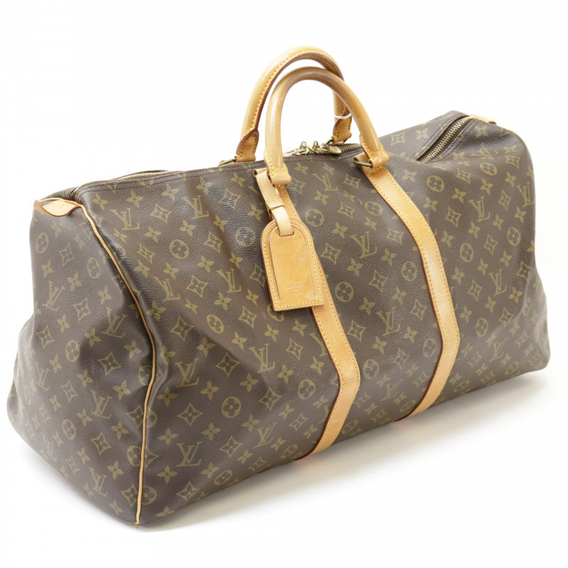 Sold at Auction: Louis Vuitton, LOUIS VUITTON VINTAGE Weekender KEEPALL  55.