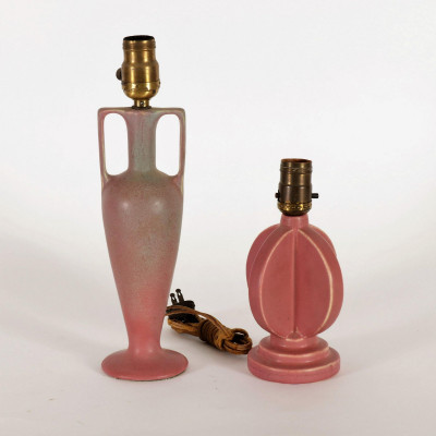 Image for Lot Two Muncie Pottery Table Lamps