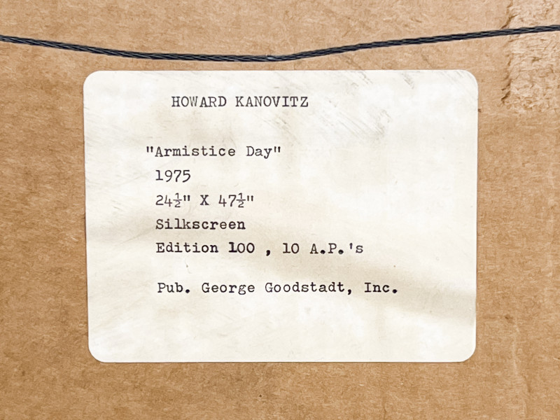Howard Kanovitz  - Armistice Day