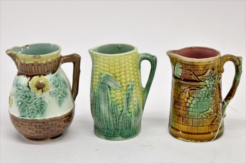 Image 10 of lot 16 Majolica Pieces