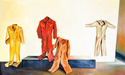 Title Lowell Nesbitt - Four Jump Suits / Artist