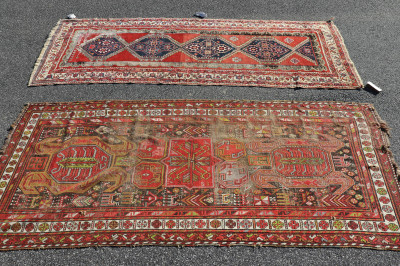 Image for Lot 2 Caucasian Runner/Hall Rug, Early 20th C.