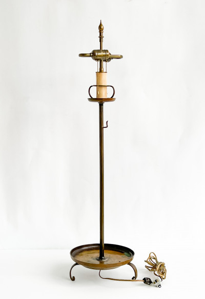Tall Brass Lamp