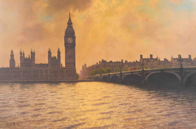 Title J.L. van der Meide  - Big Ben London / Artist