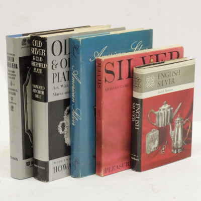 Image for Lot Group of Books on Silver