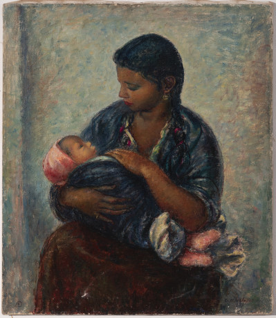 Image for Lot Clara Klinghoffer - Mother and Child