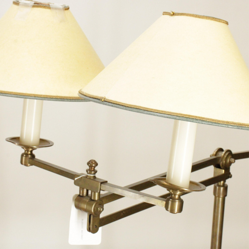 Image 2 of lot 3 Modern Brass/Bronze Lamps