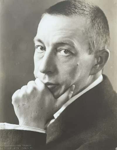 Sergei Rachmaninoff Signed Photograph