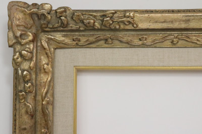 Title Carved Louis XVI Style Frame - 16 x 20" / Artist