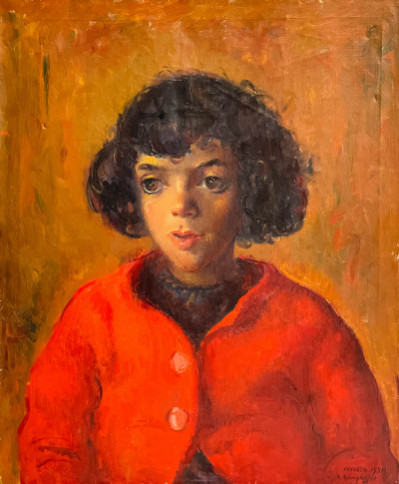 Title Clara Klinghoffer - Dutch Jewish Child of Haarlem, Holland / Artist
