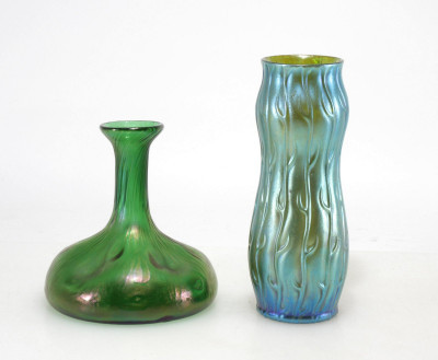 Image for Lot Two Loetz Iridescent Glass Vases