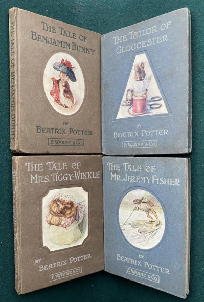 Image 8 of lot 4 pre-1910 U.S. published Beatrix Potter books