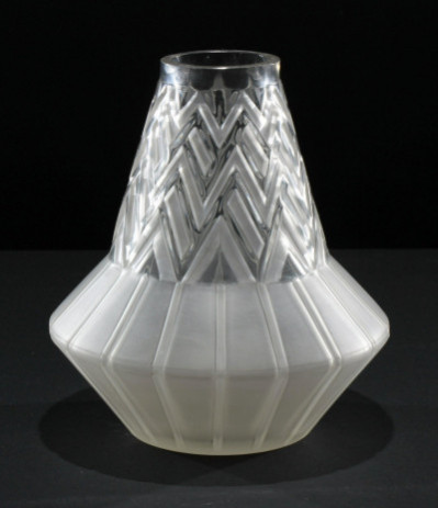 Image for Lot Etling - Art Deco Glass Vase, 1930