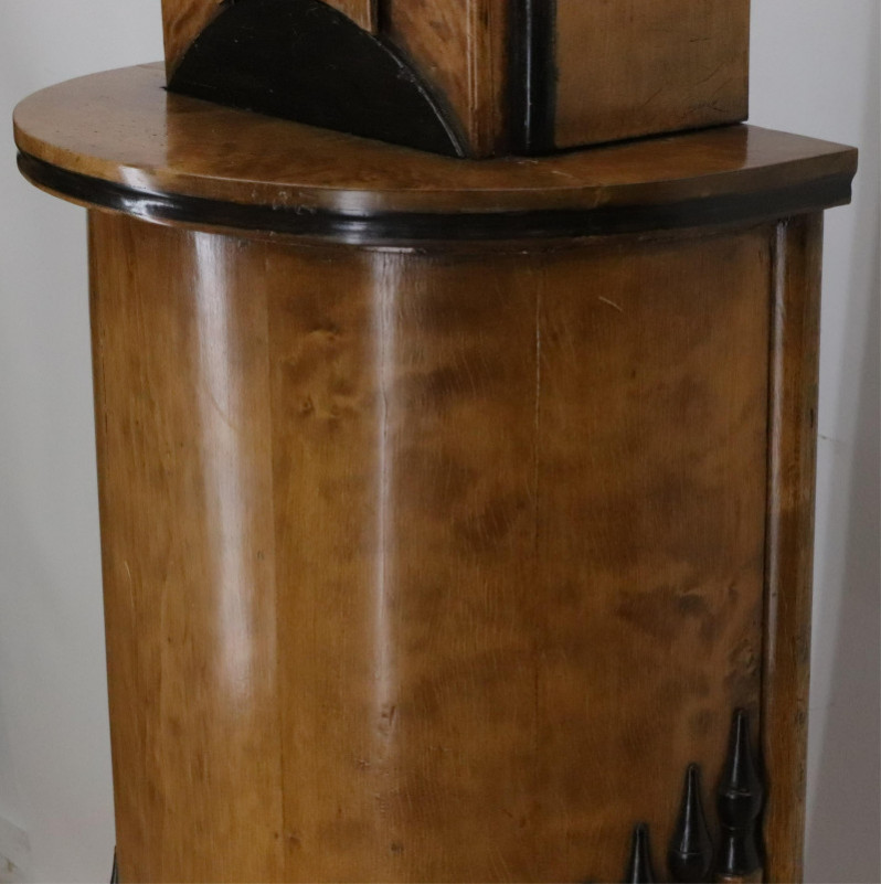 Image 3 of lot 19C Gustavian Styled Mora Tall Case Clock