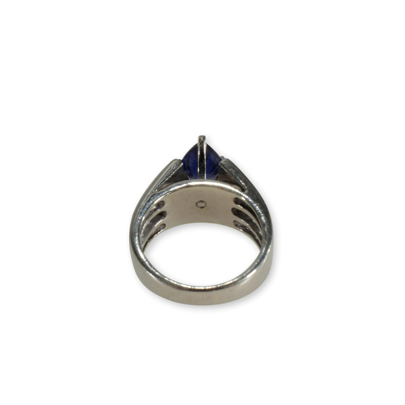 Image 4 of lot 1.92 ct Sapphire & Diamond Ring
