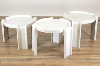 Image for Lot Three Kartell (Milano) Nesting Stools/Tables