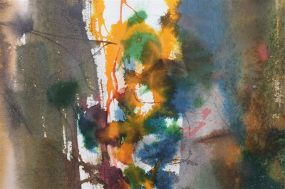 Gene Hutner - Abstract Watercolor