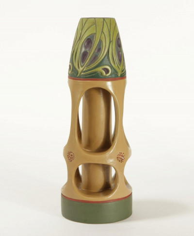 Image for Lot Amphora Jugendstil Pottery Vase, E. 20th C.