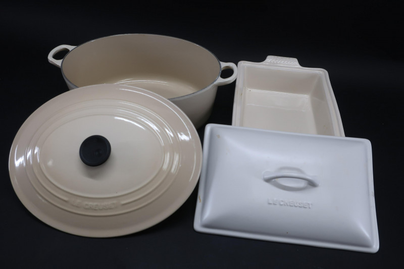 Image 7 of lot 2 Le Creuset Covered Casseroles