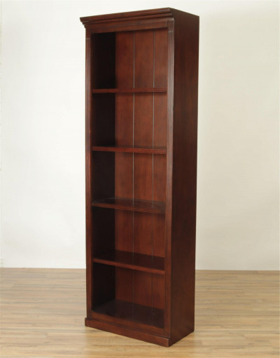 Title Ballard Designs Classical Style Tall Bookcase / Artist