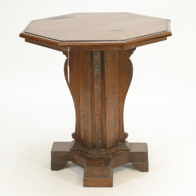 Image for Lot Italian Baroque Octagonal Center Table