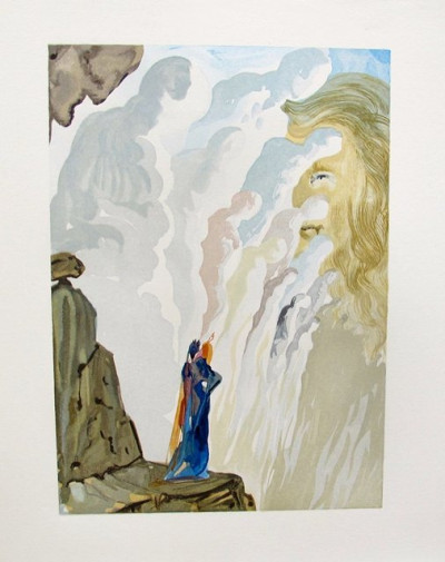 Salvador Dalí - The Beauty of The Sculpture (Purgatory #12, The Divine Comedy)