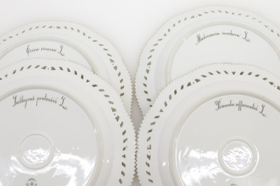 Image 3 of lot 12 Flora Danica Porcelain Plates Royal Copenhagen