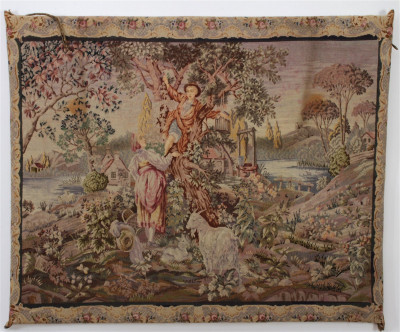 Image for Lot French Style Figural Tapestry