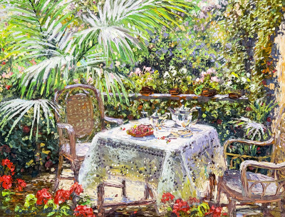 Image for Lot H. Gordon Wang - Untitled (Garden Tea)