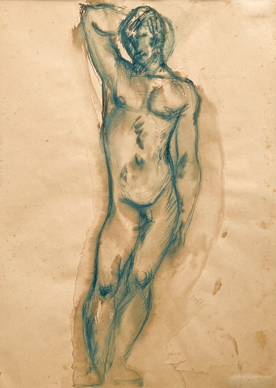 Fritz Wotruba - Untitled (Nude)