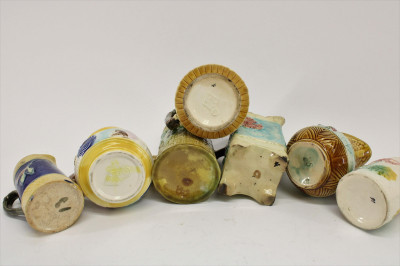 Image 6 of lot 16 Majolica Pieces