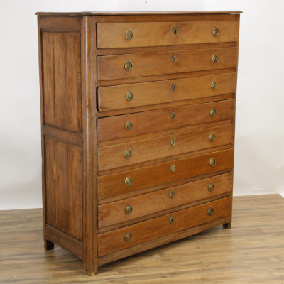 Image for Lot French Provincial Beechwood Semanier 19th C