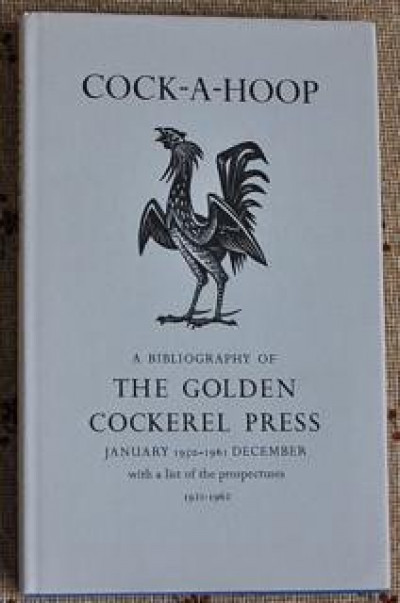 Image for Lot SANDFORD Complete Bibliography Golden Cockerel Press
