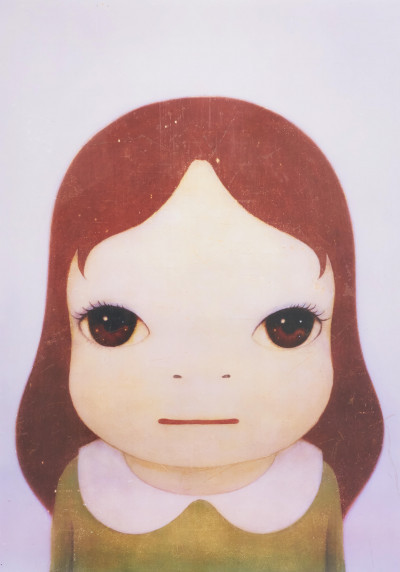 Title Yoshitomo Nara - Cosmic Girl: Eyes Open (Damaged) / Artist